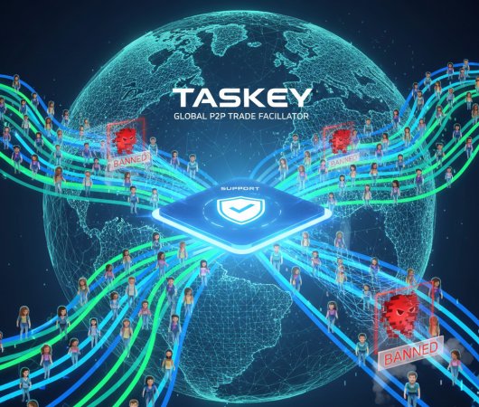 TASKEY P2P Trade: Conduct Crypto Transactions with Zero Risk, Rely on 24/7 Support TASKEY Pro